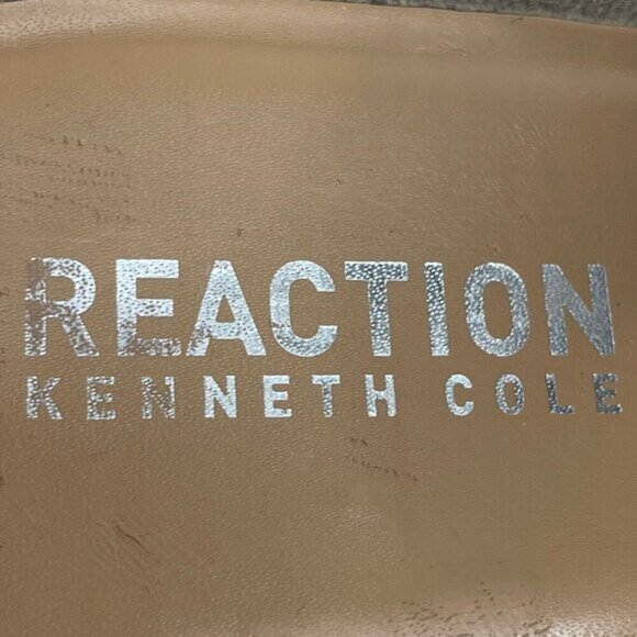 Kenneth Cole Reaction Clo Taupe Elastic Espadrille Wedge Sandal Coastal Prep 11 - Picture 6 of 7